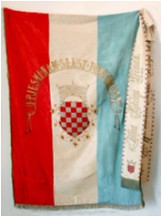 Zastava hrvatskog pjeva�kog dru&scaron;tva &bdquo; Vijenac&ldquo;