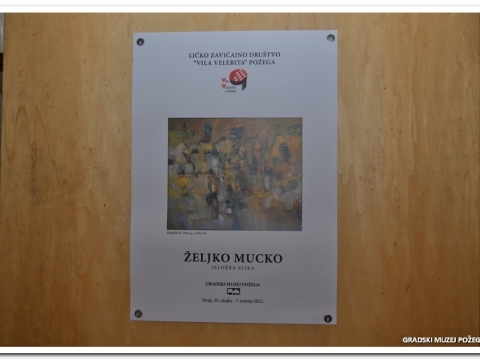 Željko Mucko - izložba slika