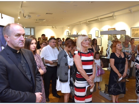 Svečano otvorena izložba „Život skulpture“ akademskog kipara Mladena Šimunovića u Gradskom muzeju Požega
