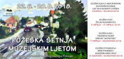 Požeška šetnja muzejskim ljetom 2018.