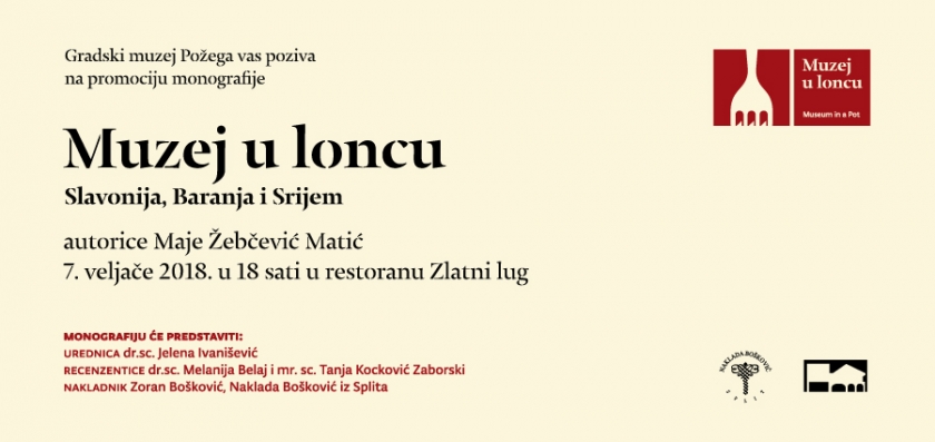 PROMOCIJA MONOGRAFIJE «MUZEJ U LONCU» - Požega