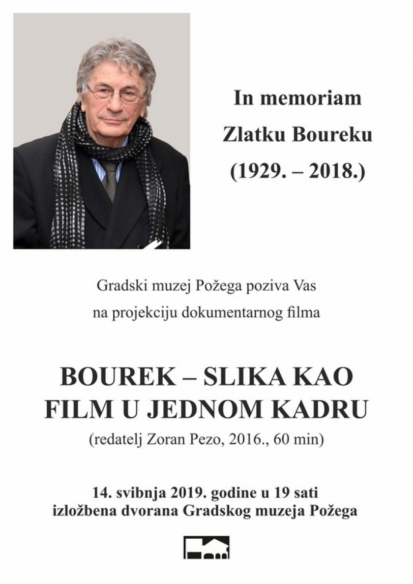 In memoriam Zlatku Boureku (1929. – 2018.)