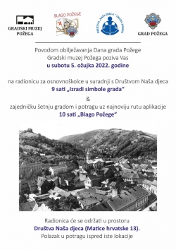 Muzejski edukativni program uz Dan grada Požege