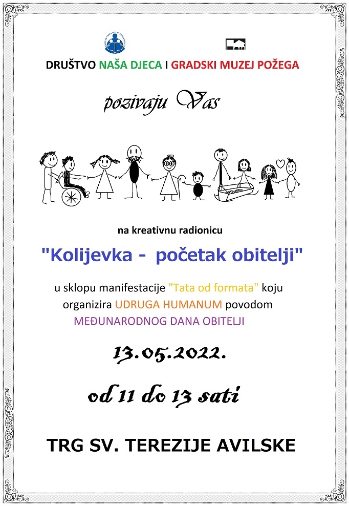 Kreativna radionica "Kolijevka - početak obitelji"